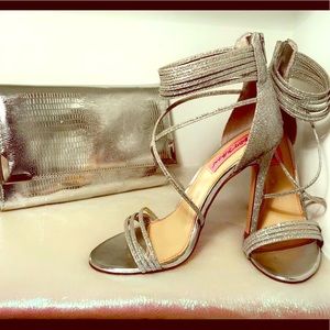 Betsey Johnson Glitter Heel